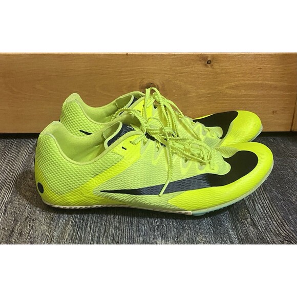 Nike Rival Sprint Neon Yellow Track & Field Shoes Cleats Men’s Size 9 - Picture 2 of 12